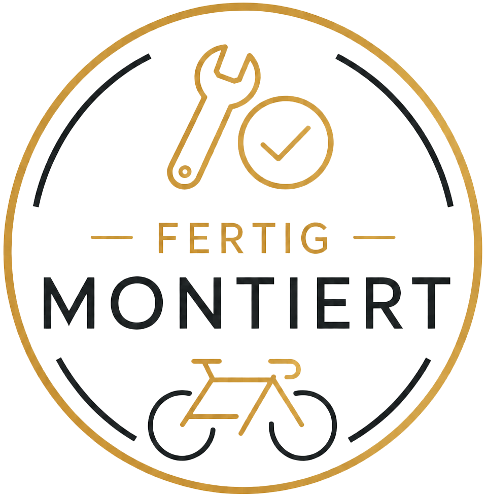 Fertig montiertes E-Bike